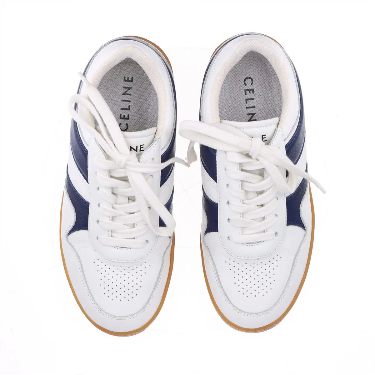 Celine Eddie Era Leather Low Cut Sneakers 36 Lace Up Shoes Flat — view 7