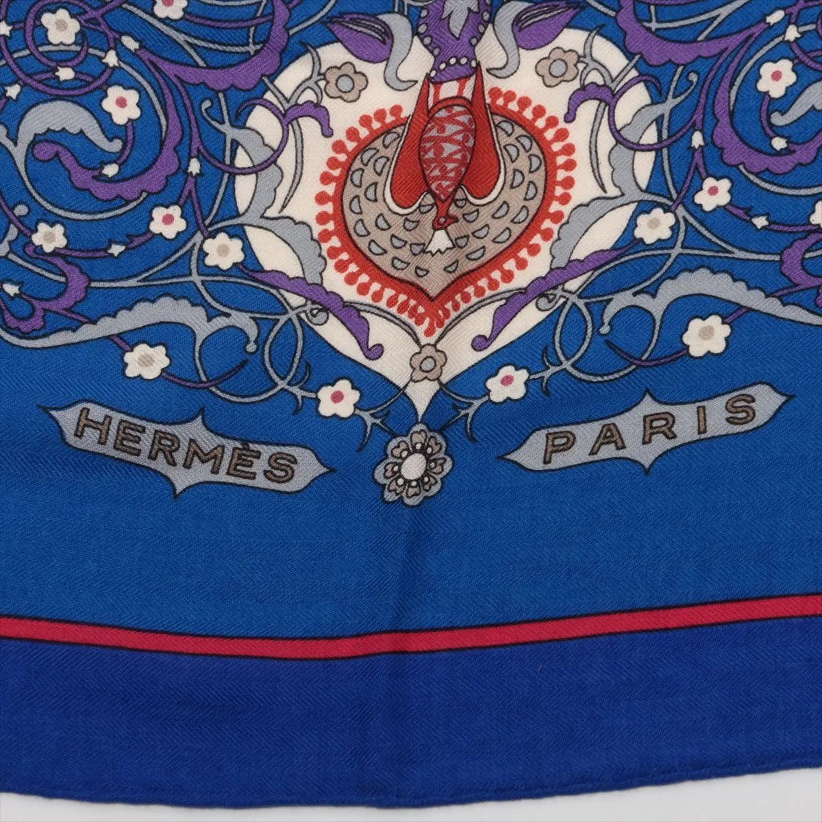 Hermes Carre Jean 140 Poesie Persane Persian Poetry Scarf — view 6
