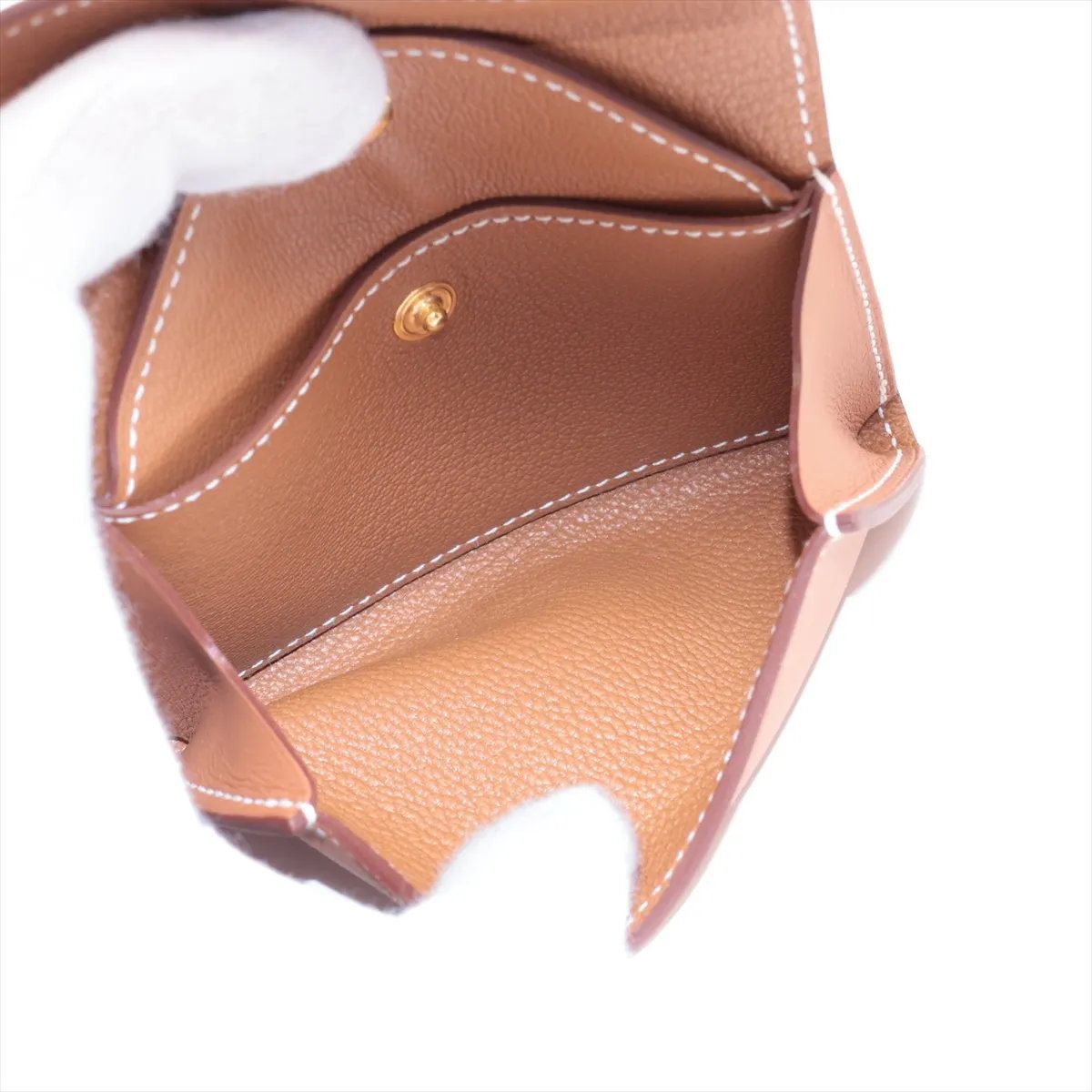 Hermes Glenan Compact Wallet Veau Swift Coin Case — view 6