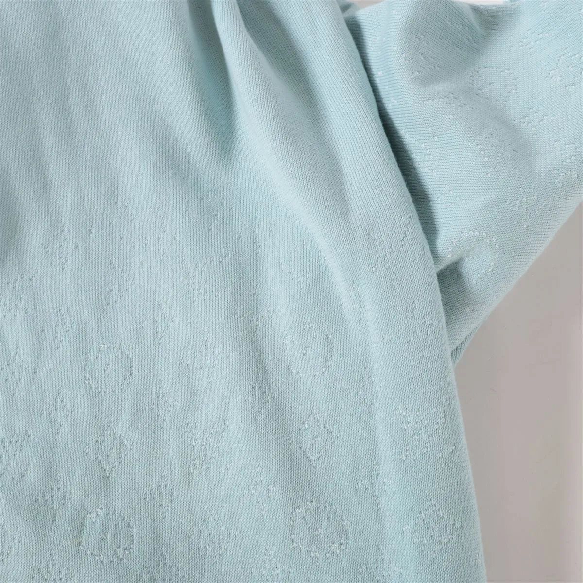 Louis Vuitton Tagged Gradient Monogram Hoodie Blue XXL — view 8