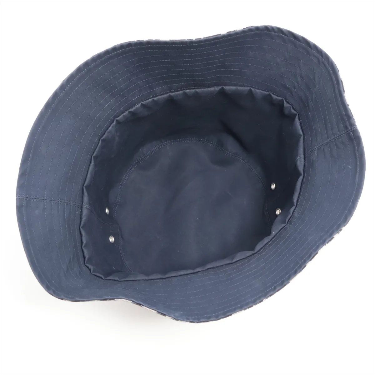 Dior Oblique Bucket Hat Navy — view 4