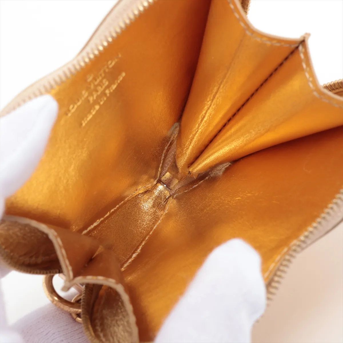 Louis Vuitton Monogram Miroir Porte Monet Coule Heart Coin Purse — view 3