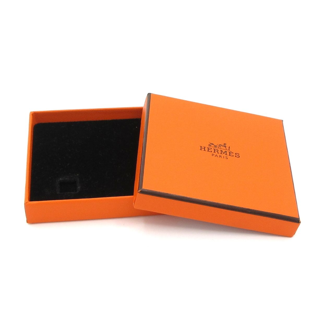 Hermes Necklace Pop Silver Black — view 7