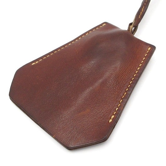 Hermes Necklace Clochette Brown
