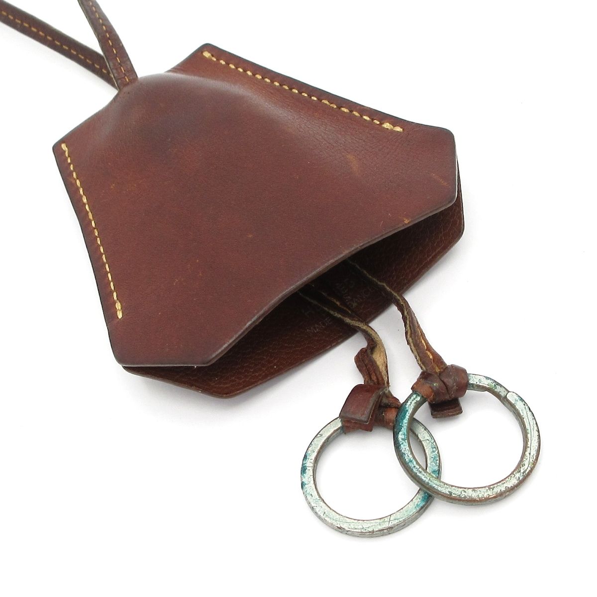 Hermes Necklace Clochette Brown — view 5
