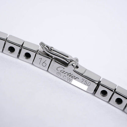 Cartier Lanier Bracelet 18k White Gold 16 — view 6