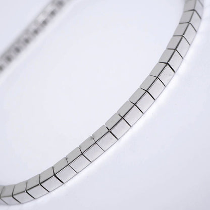 Cartier Lanier Bracelet 18k White Gold 16 — view 2