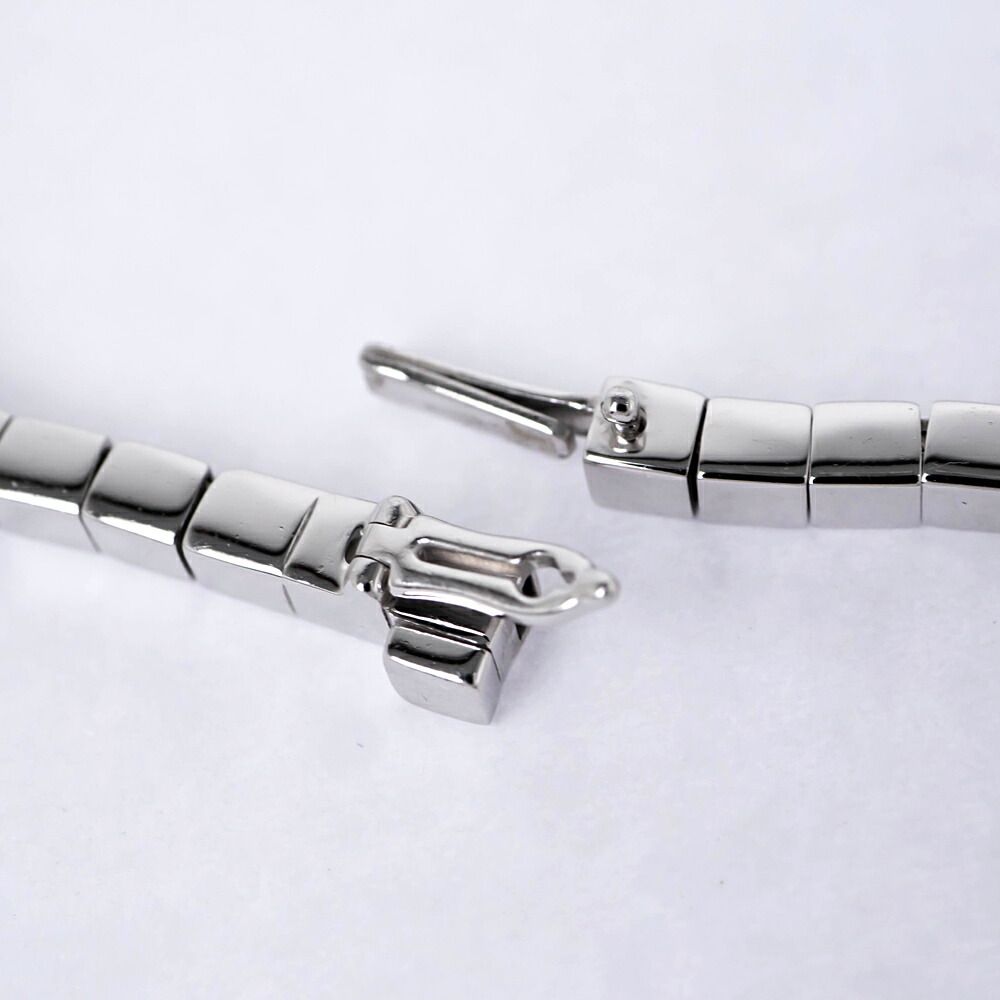 Cartier Lanier Bracelet 18k White Gold 16 — view 5