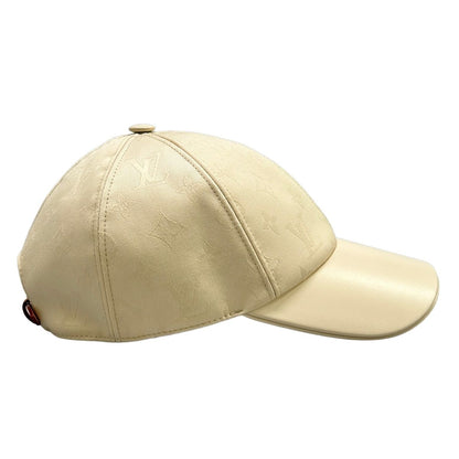 Louis Vuitton Cap LV Fast Ivory Beige Cotton Silk — view 2
