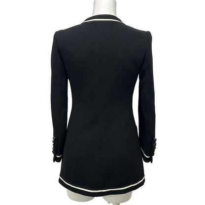 Gucci Jacket 36 S Black White Long Sleeve Color Name Embroidery Spring Autumn — view 2
