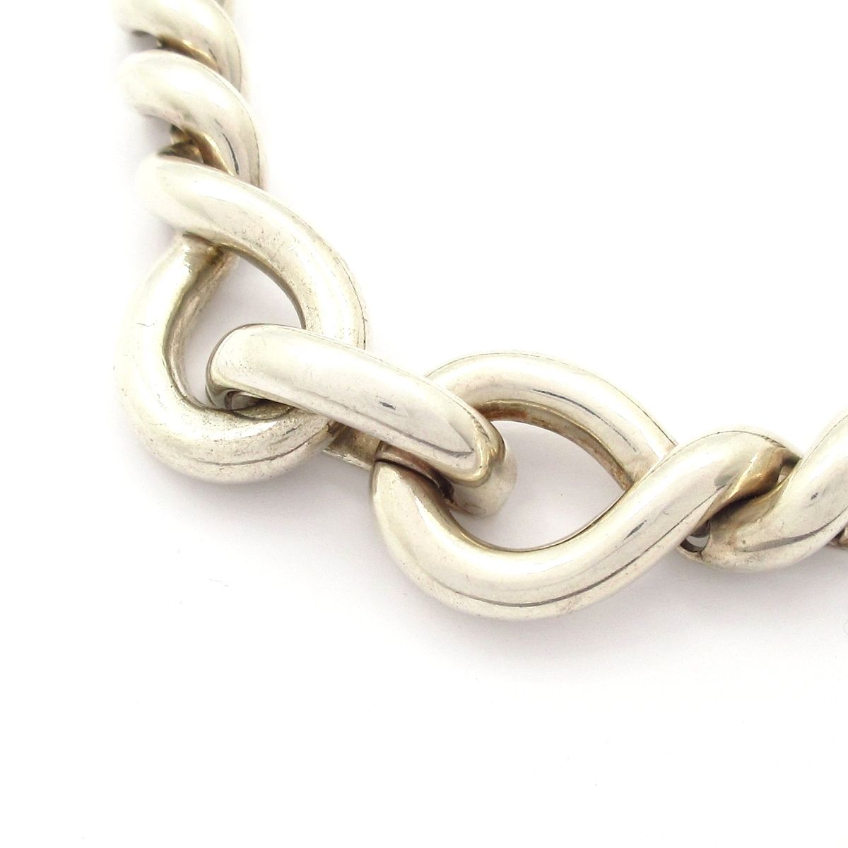 Hermes Necklace Torsade Silver