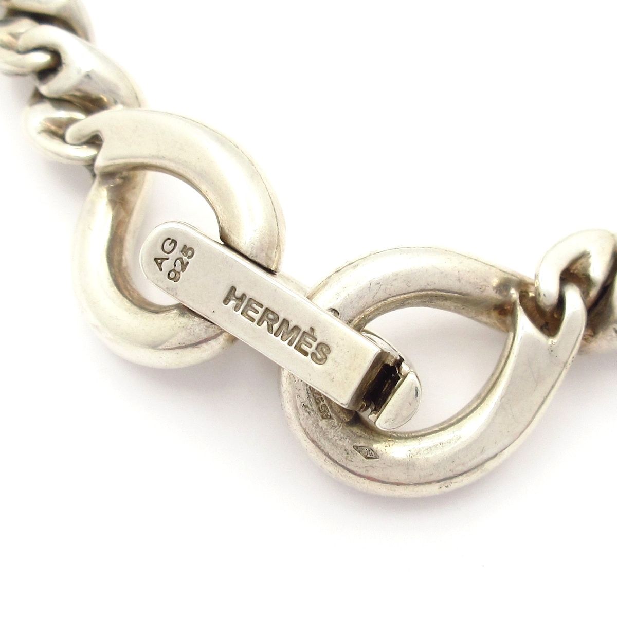 Hermes Necklace Torsade Silver — view 3