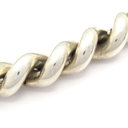 Hermes Necklace Torsade Silver — view 6