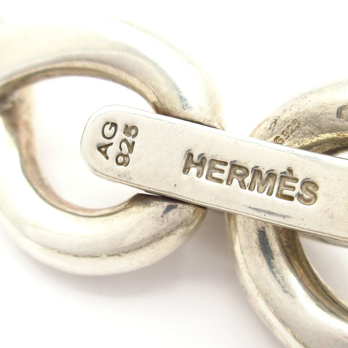 Hermes Necklace Torsade Silver — view 5