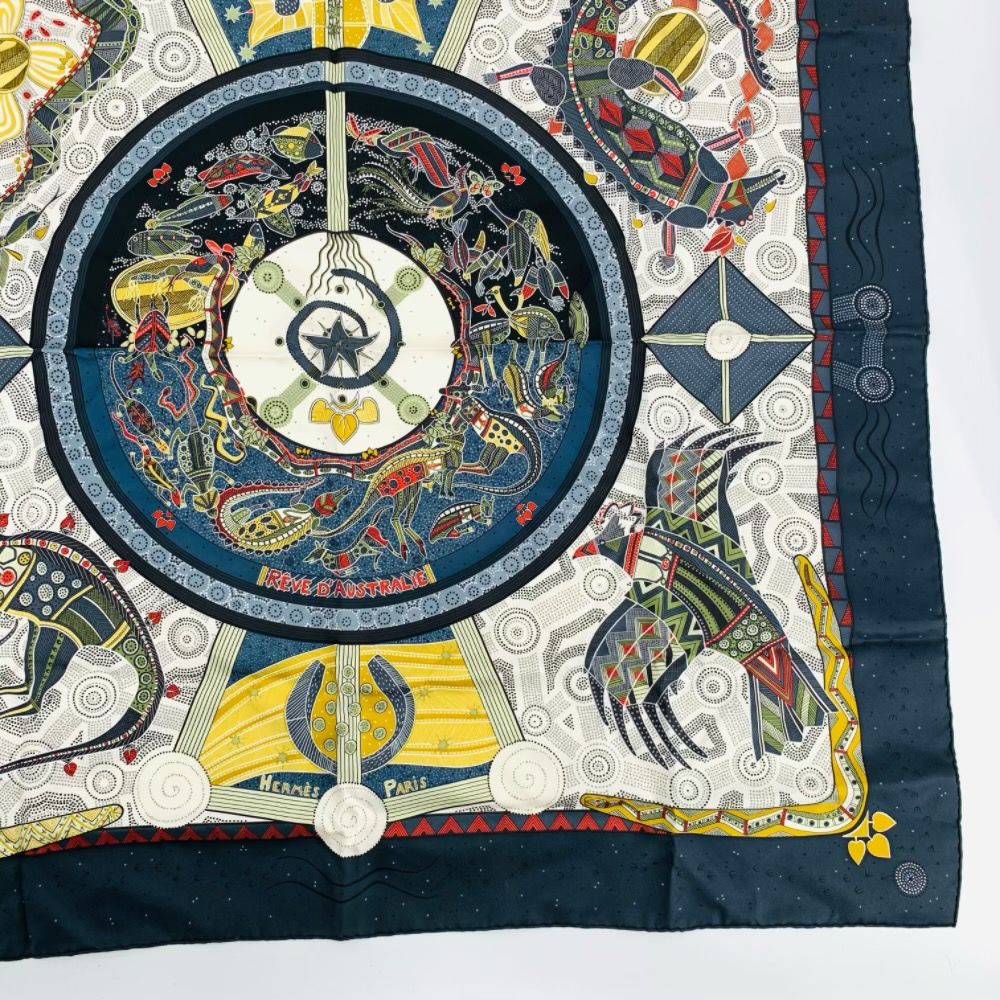 Hermes Scarf Carre 90 Reve D'australie Australian Dream — view 5