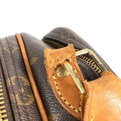 Louis Vuitton Shoulder Bag Reporter PM Lipoter PM Monogram Canvas Brown — view 7