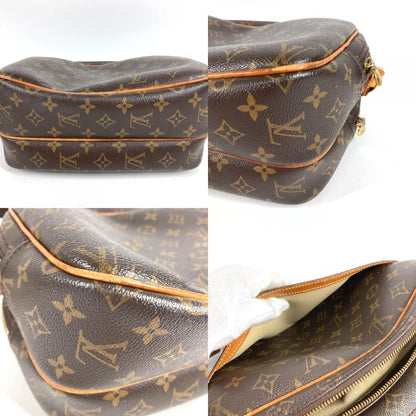 Louis Vuitton Shoulder Bag Reporter PM Lipoter PM Monogram Canvas Brown — view 8
