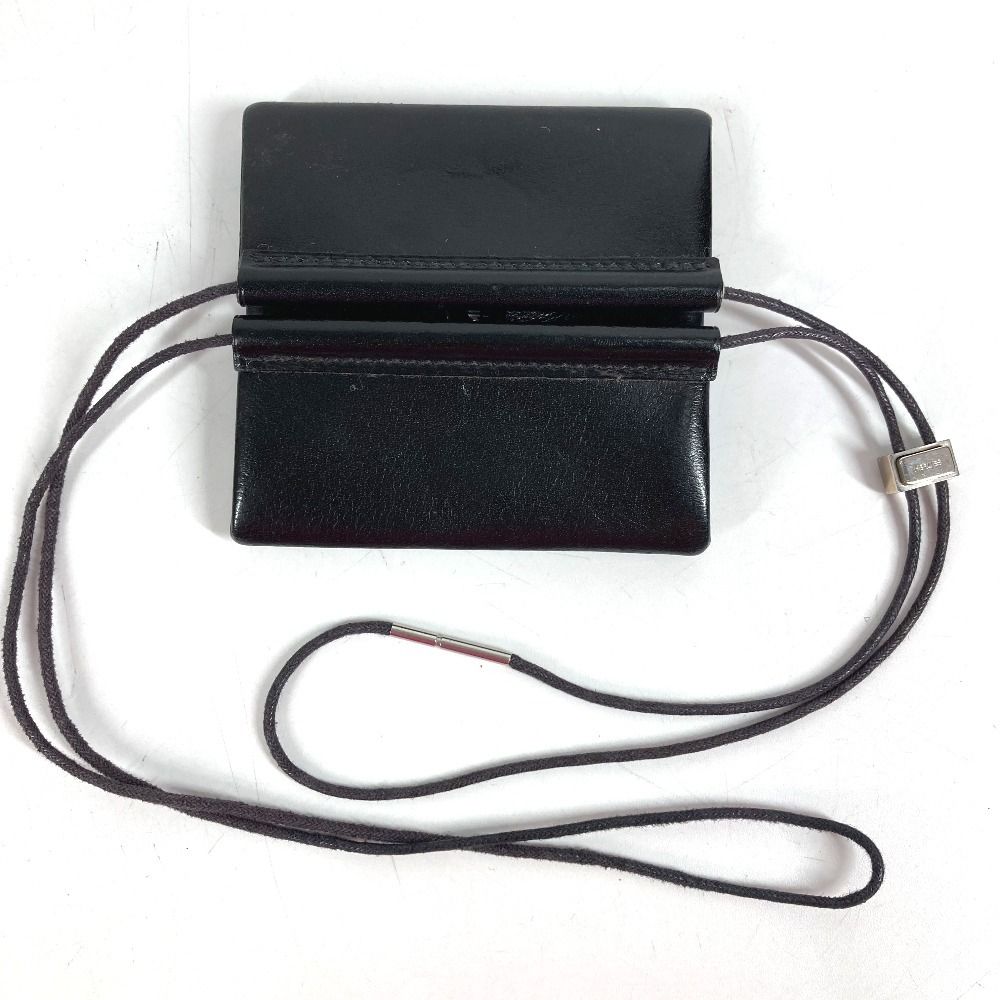 Hermes Coin Case Belle Ile Leather Black
