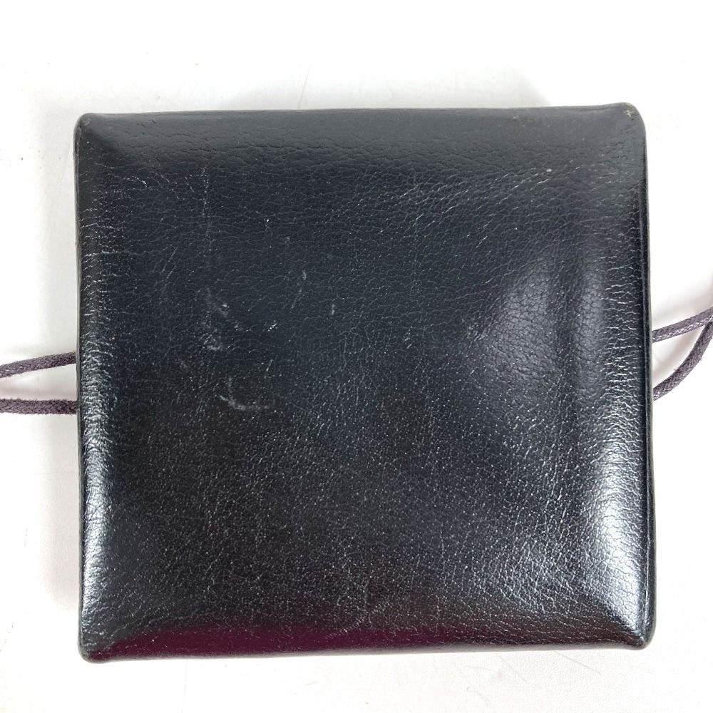 Hermes Coin Case Belle Ile Leather Black — view 7