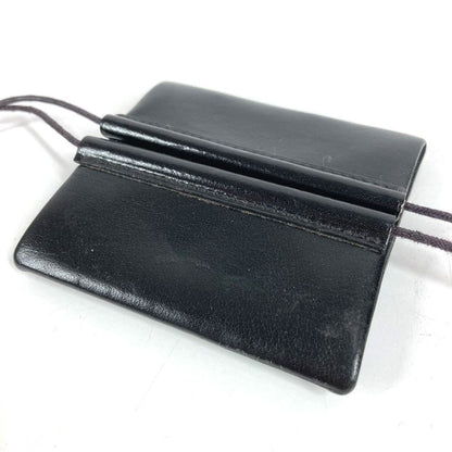 Hermes Coin Case Belle Ile Leather Black — view 3