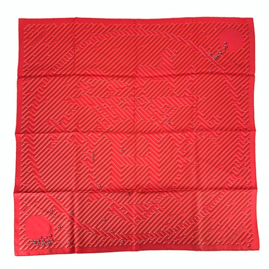 Hermes Silk Scarf Carre 90 Parcours D'h Labyrinth