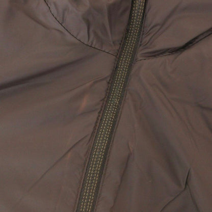 Moncler Jacket Reversible Fleece Zip Up XS Red Gray — view 6