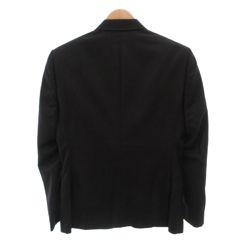 Dolce & Gabbana Gold Tailored Jacket Blazer Single Wool Silver Button 48 Black — view 2