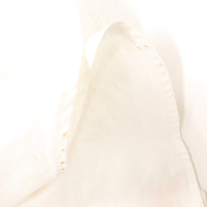 Balenciaga Shirt Blouse Double Color Cotton Long Sleeve 34 White — view 9