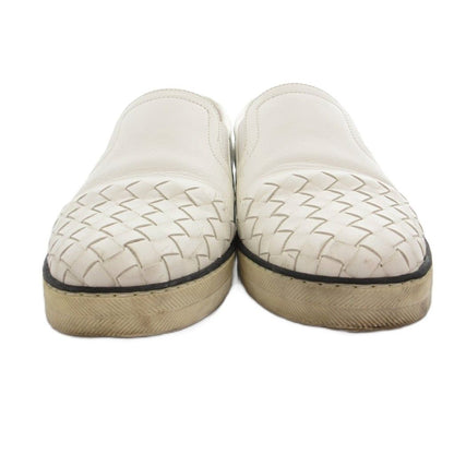 Bottega Veneta Slip on Sneakers Intrecciato Leather 35 White — view 4