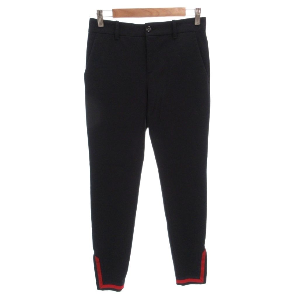 Gucci Sherry Line Pants Trousers Slim Tapered 38 Navy