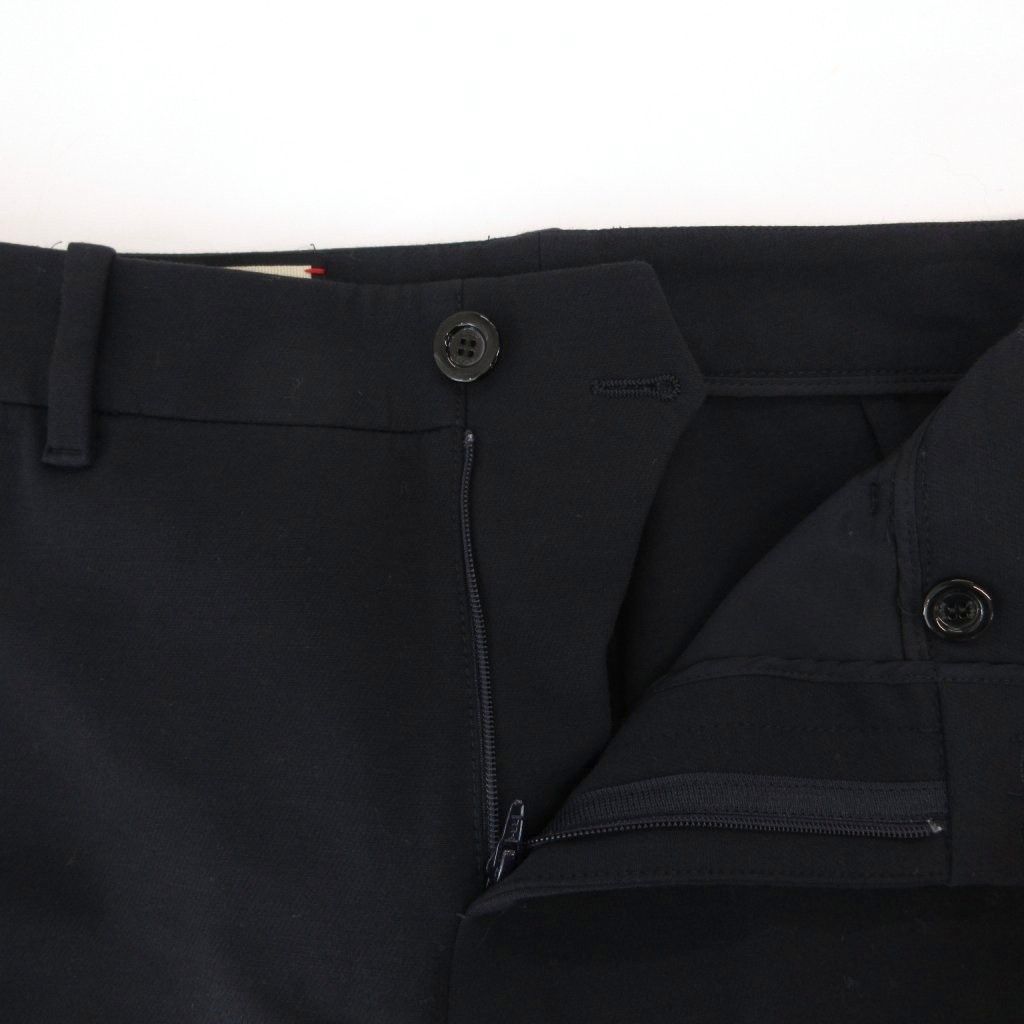 Gucci Sherry Line Pants Trousers Slim Tapered 38 Navy — view 5