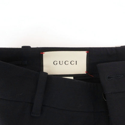 Gucci Sherry Line Pants Trousers Slim Tapered 38 Navy — view 6