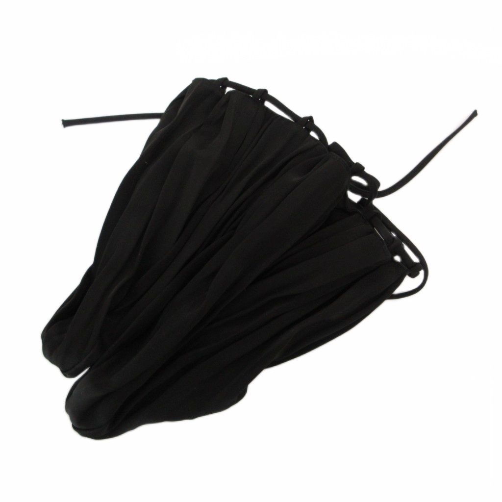 Loewe Pleated Skirt Visual Tight Long 36 Black — view 9