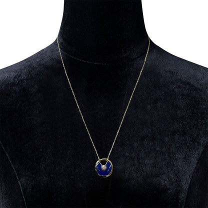 Cartier Amulet de Lapis Lazuli Diamond Necklace — view 6