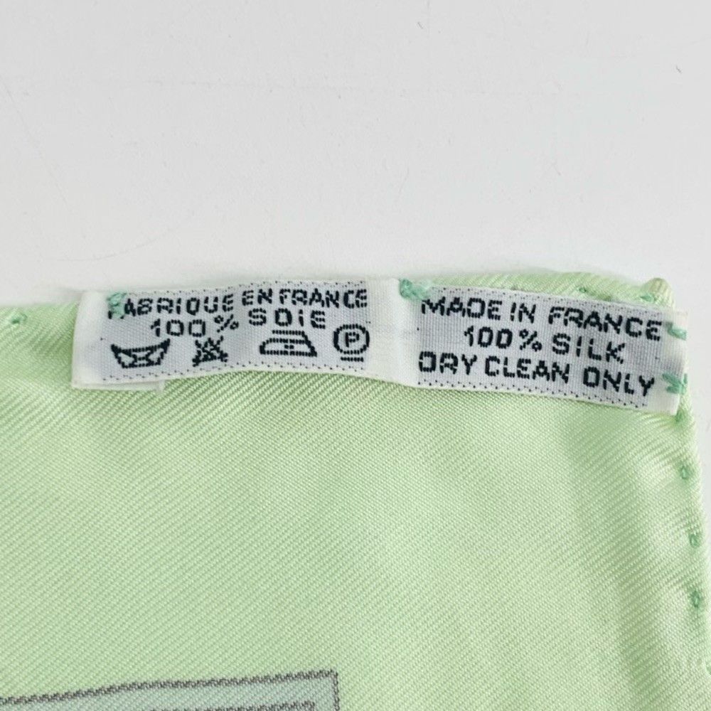 Hermes Carre 90 le Temps Des Marionnettes Marionette Time Silk Scarf — view 7