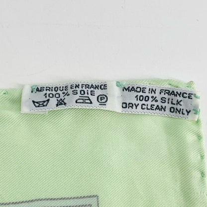 Hermes Carre 90 le Temps Des Marionnettes Marionette Time Silk Scarf — view 7