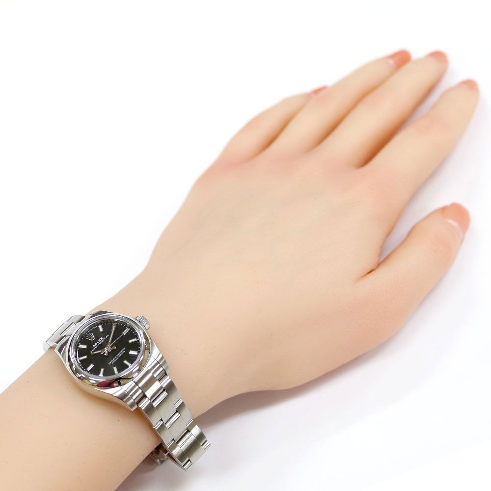 Rolex Oyster Perpetual Watch Stainless Steel Automatic Winding Overhauled — view 2