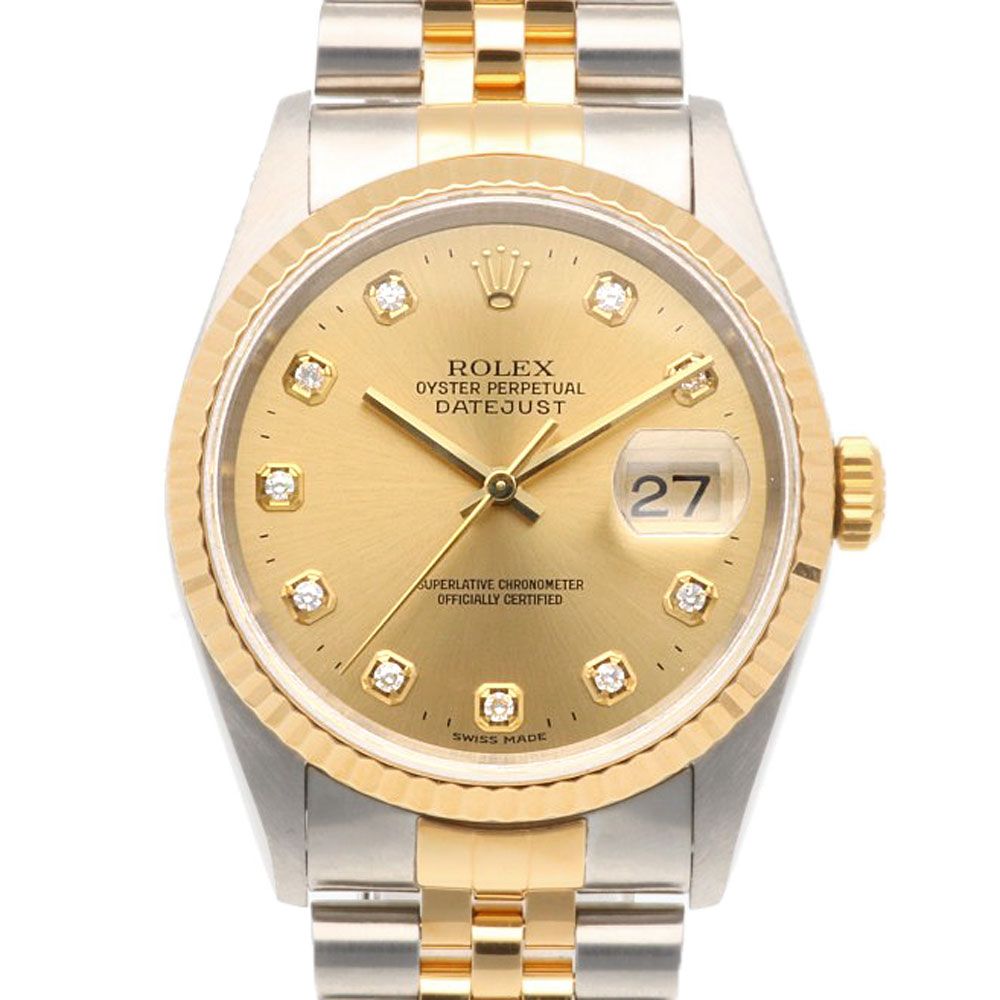 Rolex Datejust Oyster Perpetual Watch Stainless Steel Automatic Winding