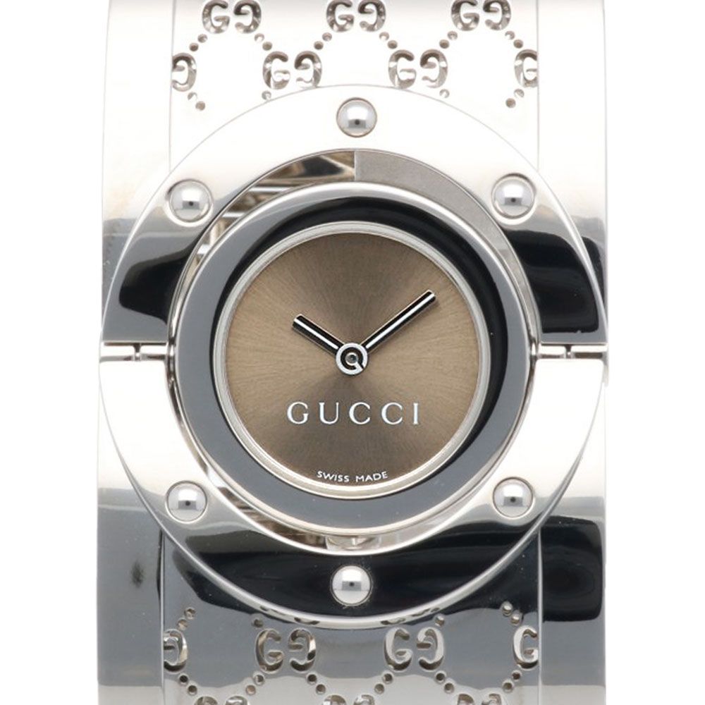 Gucci Toile Collection Watch Stainless Steel 112 Quartz