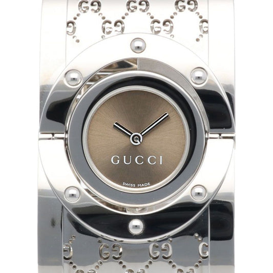 Gucci Toile Collection Watch Stainless Steel 112 Quartz