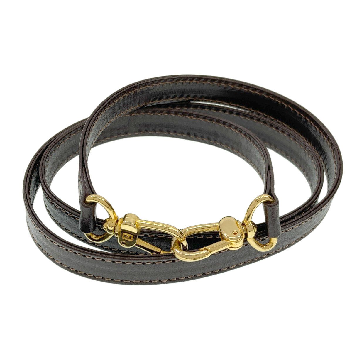 Fendi Zucca Pattern 2-Way Handbag Canvas Leather — view 7