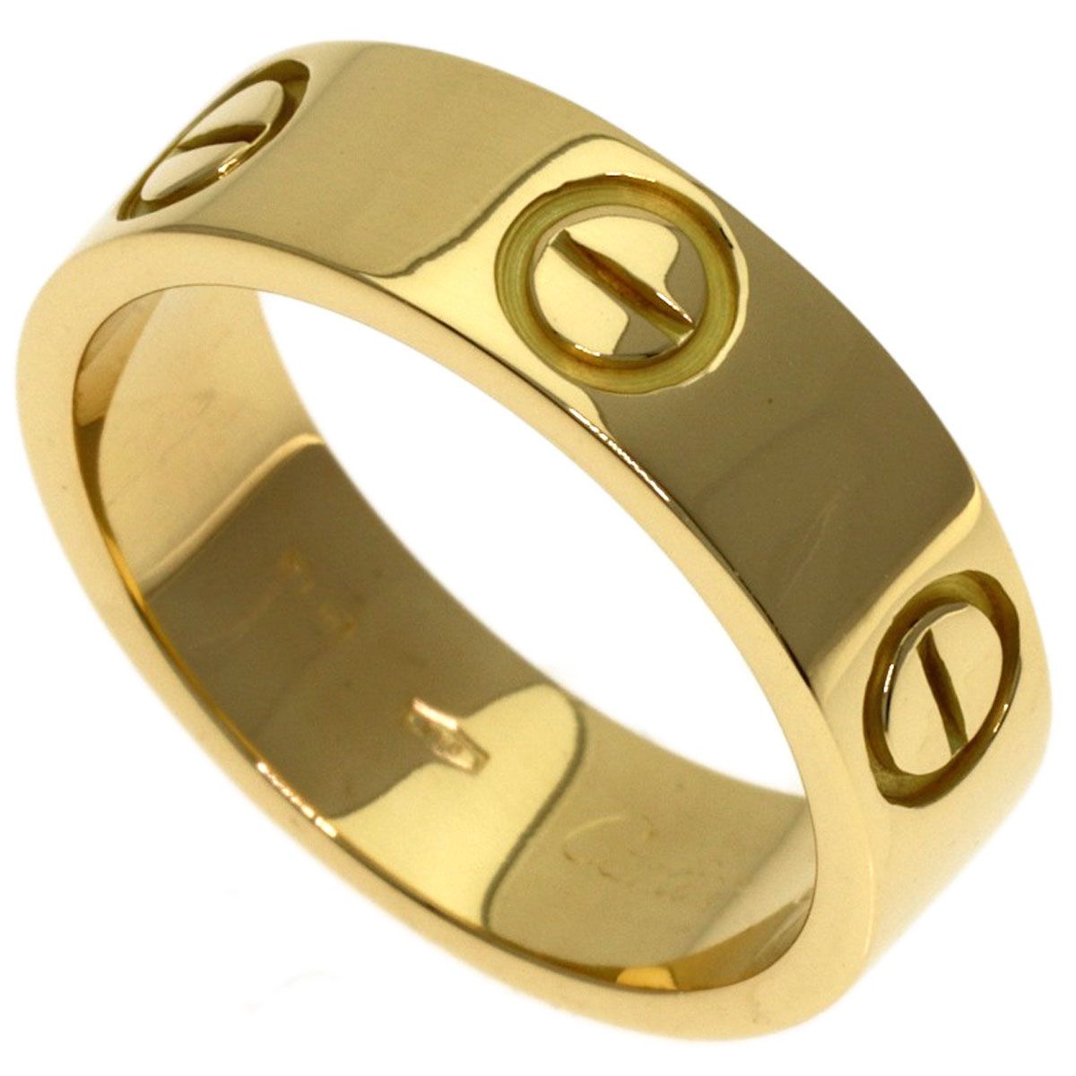 Cartier Love Ring 50 18k Yellow Gold