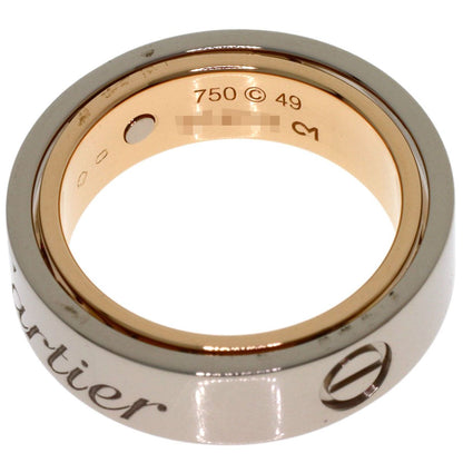 Cartier C-cles Love 49 Ring 18k White Gold 18k Pink — view 4