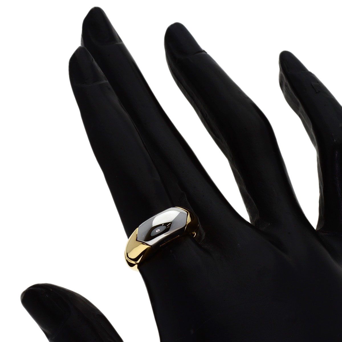 Bvlgari Certaura Ring 18k Yellow Gold 18k White — view 7