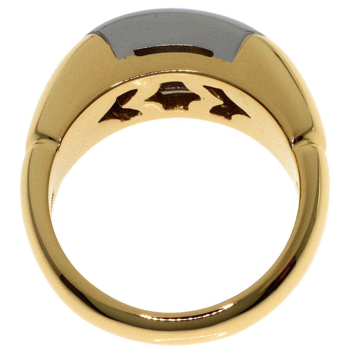 Bvlgari Certaura Ring 18k Yellow Gold 18k White — view 4
