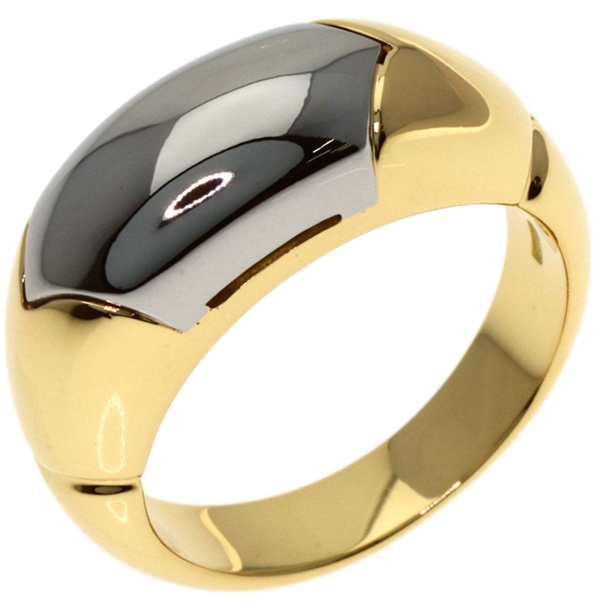 Bvlgari Certaura Ring 18k Yellow Gold 18k White — view 2