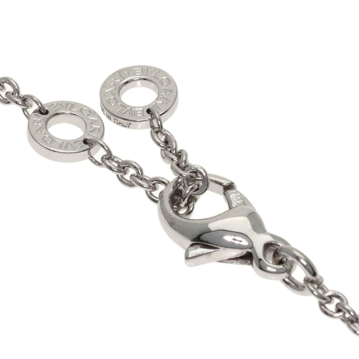 Bvlgari Astra le Cerchi Necklace 18k White Gold — view 4