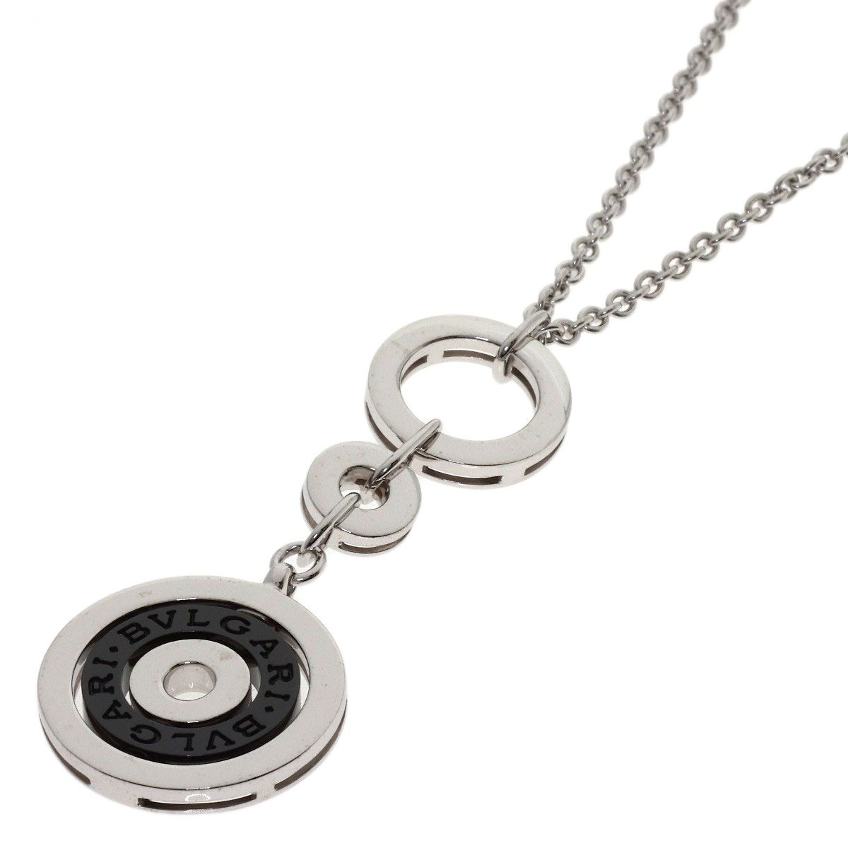 Bvlgari Astra le Cerchi Necklace 18k White Gold