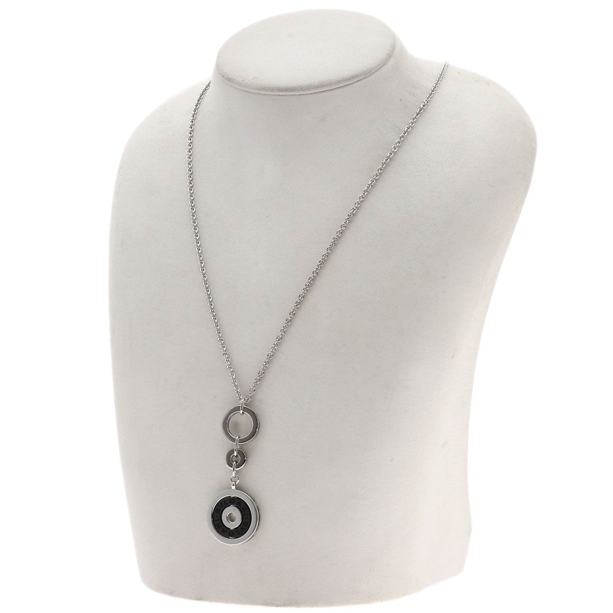 Bvlgari Astra le Cerchi Necklace 18k White Gold — view 6