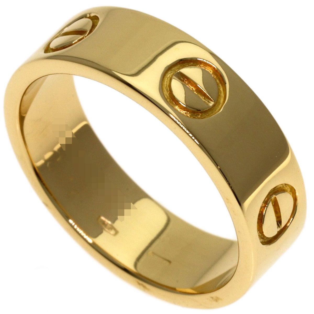 Cartier Love Ring 57 18k Yellow Gold